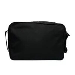 Prada Black Crossbody Clutch Tessuto Triangle Bag Camera Shoulder Plate Black